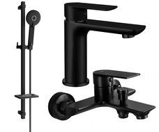 Mexen Alfa DQ40 vaňový set, čierny - 745703DQ40-70