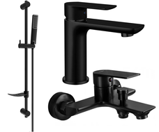 Mexen Alfa DF72 vaňová sada, čierna - 745703DF72-70