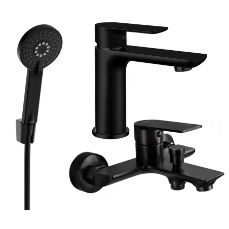 Mexen Alfa R40 vaňová sada, čierna - 745703R40-70