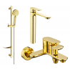 Mexen Milo DF40 vaňový set, zlatý - 71313DF40-50