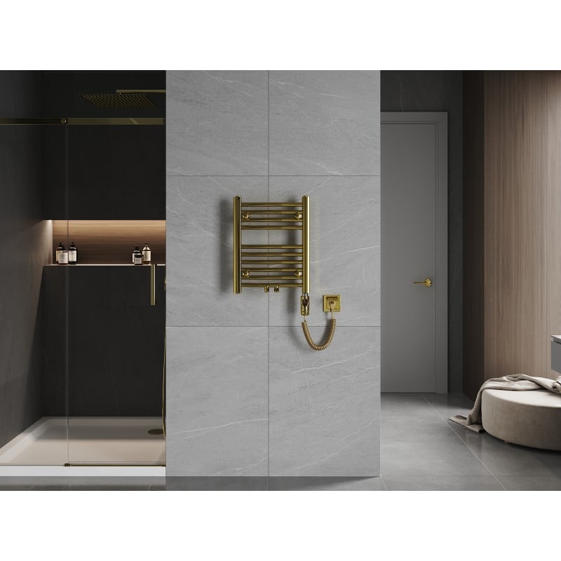 Mexen Ares elektrický radiátor 500 x 400 mm, 300 W, zlatý - W102-0500-400-2300-50