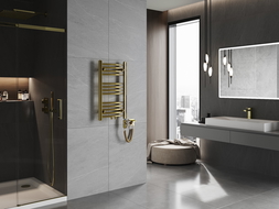 Mexen Ares elektrický ohrievač 700 x 400 mm, 300 W, zlatý - W102-0700-400-2300-50