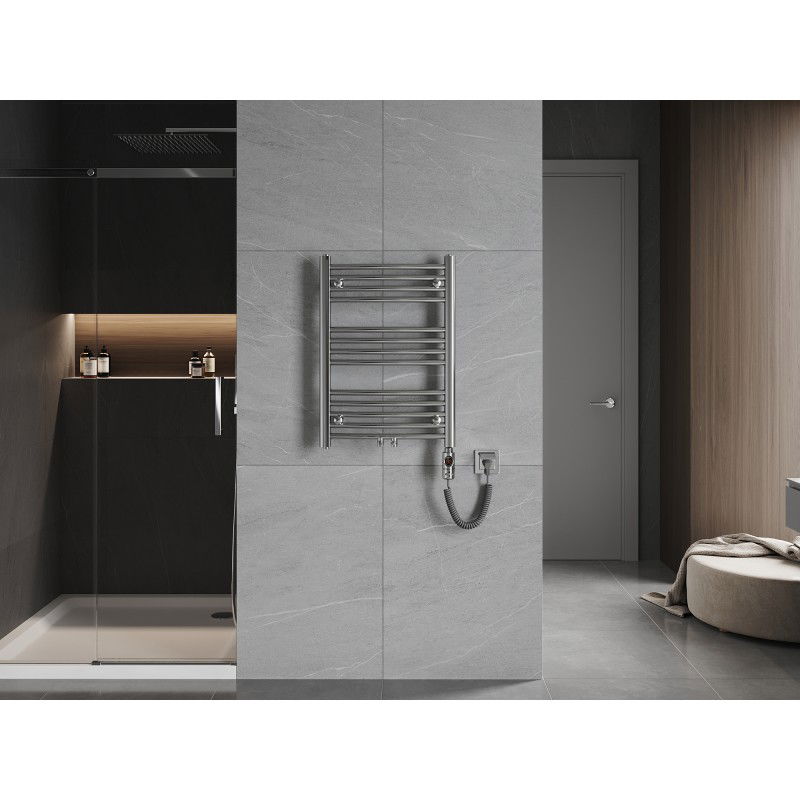 Mexen Ares elektrický radiátor 700 x 500 mm, 300 W, chróm - W102-0700-500-2300-01