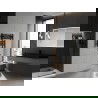 Mexen Ares elektrický radiátor 700 x 500 mm, 300 W, čierny - W102-0700-500-2300-70