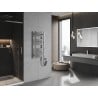 Mexen Ares elektrický radiátor 900 x 400 mm, 300 W, chróm - W102-0900-400-2300-01