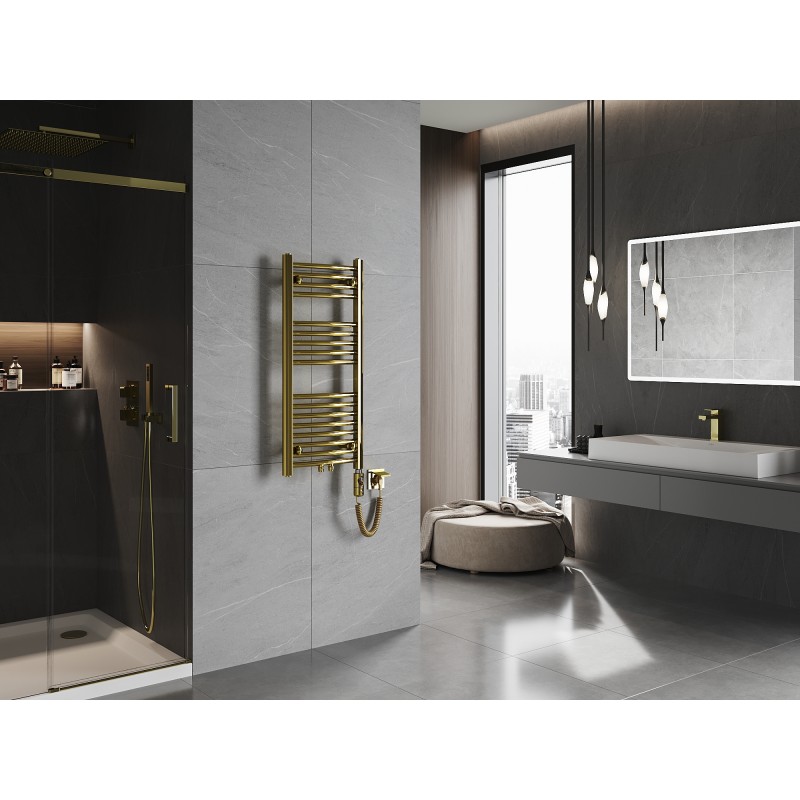 Mexen Ares elektrický ohrievač 900 x 400 mm, 300 W, zlatý - W102-0900-400-2300-50