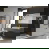 Mexen Ares elektrický radiátor 900 x 400 mm, 300 W, zlatý - W102-0900-400-2300-50