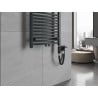 Mexen Ares elektrický radiátor 900 x 400 mm, 300 W, antracit - W102-0900-400-2300-66