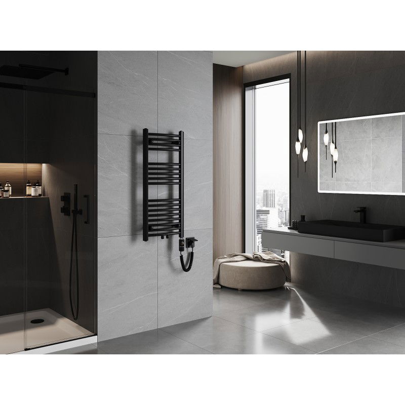 Mexen Ares elektrický radiátor 900 x 400 mm, 300 W, čierny - W102-0900-400-2300-70