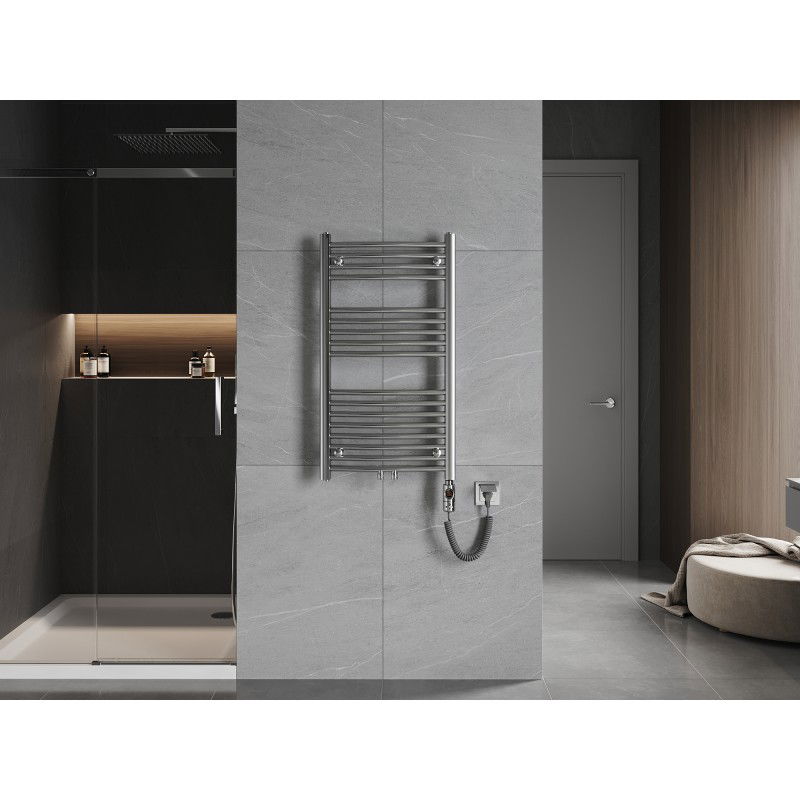 Mexen Ares elektrický radiátor 900 x 500 mm, 300 W, chróm - W102-0900-500-2300-01