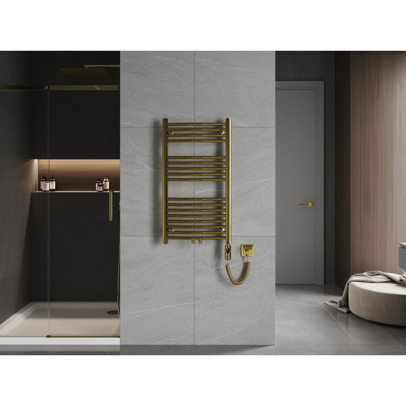 Mexen Ares elektrický radiátor 900 x 500 mm, 300 W, zlatý - W102-0900-500-2300-50