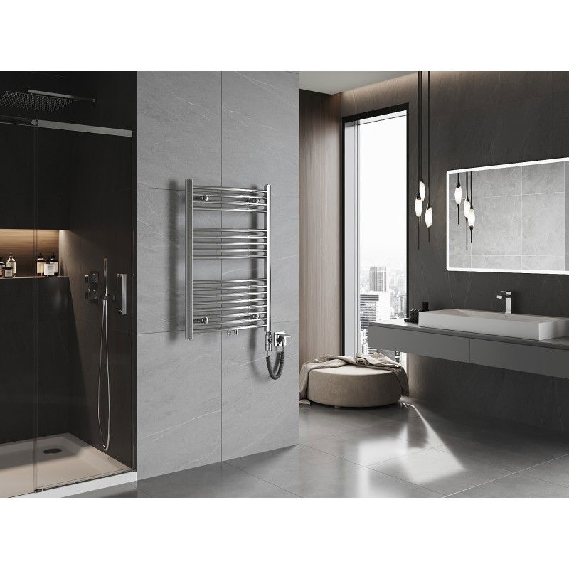 Mexen Ares elektrický radiátor 900 x 600 mm, 300 W, chróm - W102-0900-600-2300-01