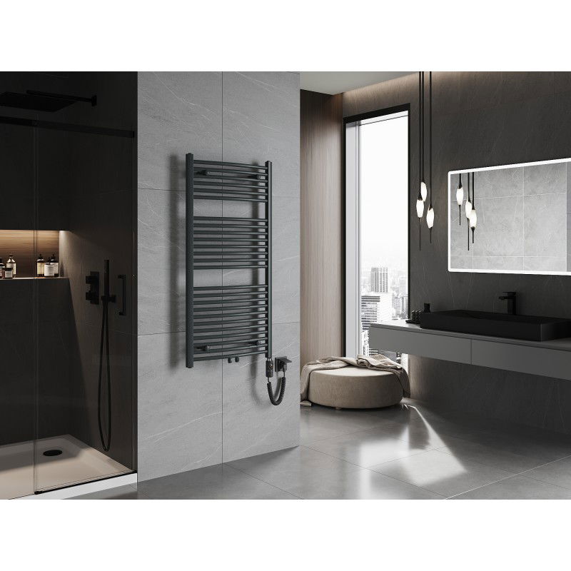 Mexen Ares elektrický radiátor 1200 x 600 mm, 600 W, antracit - W102-1200-600-2600-66