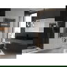 Mexen Ares elektrický radiátor 1200 x 600 mm, 600 W, antracit - W102-1200-600-2600-66