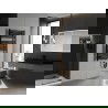 Mexen Ares elektrický radiátor 1200 x 600 mm, 600 W, čierny - W102-1200-600-2600-70
