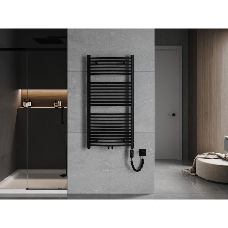 Mexen Ares elektrický radiátor 1200 x 600 mm, 600 W, čierny - W102-1200-600-2600-70