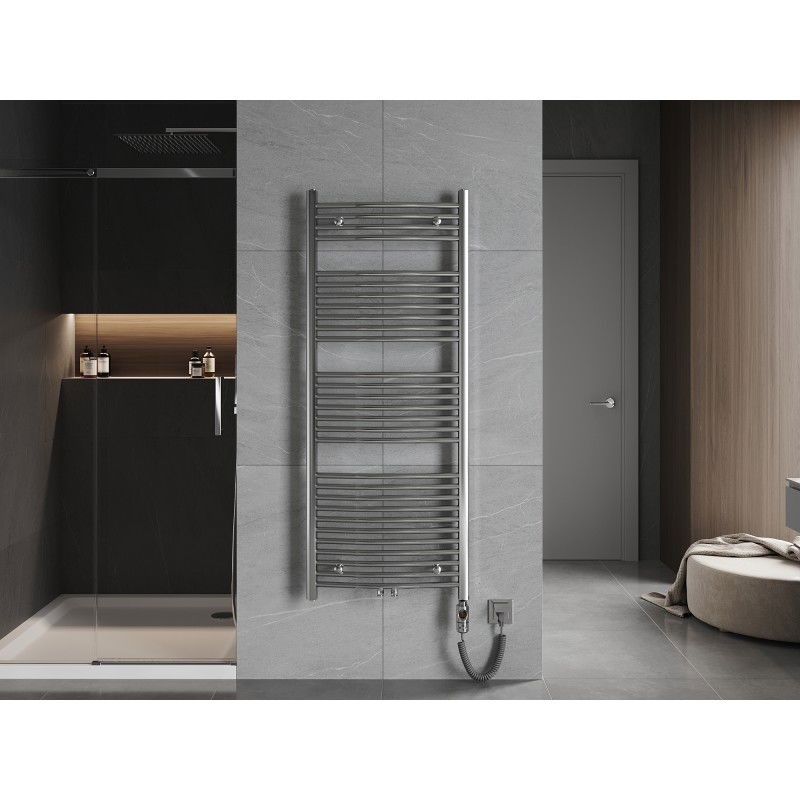 Mexen Ares elektrický radiátor 1500 x 600 mm, 600 W, chróm - W102-1500-600-2600-01