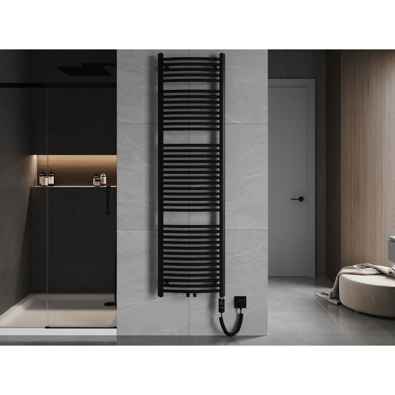 Mexen Ares elektrický radiátor 1800 x 500 mm, 900 W, čierny - W102-1800-500-2900-70