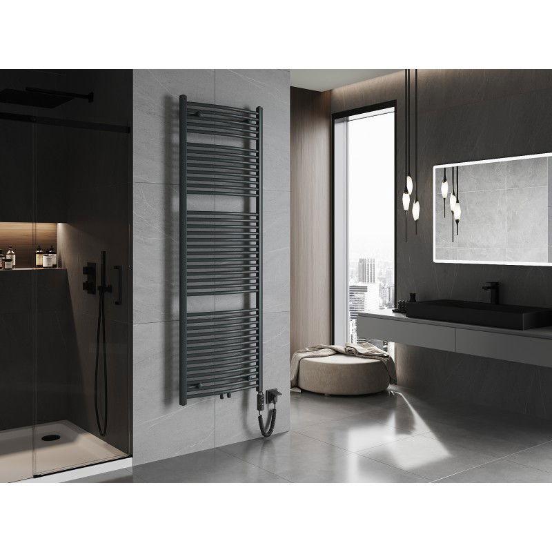 Mexen Ares elektrický radiátor 1800 x 600 mm, 900 W, antracit - W102-1800-600-2900-66