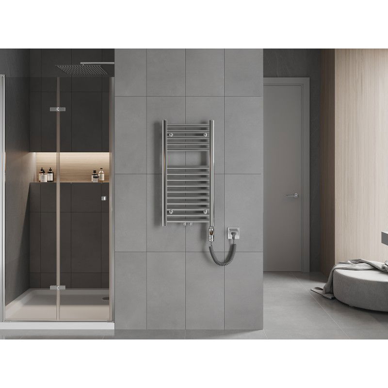 Mexen Hades elektrický ohrievač 800 x 400 mm, 300 W, chróm - W104-0800-400-2300-01