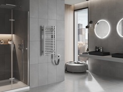 Mexen Hades elektrický ohrievač 800 x 400 mm, 300 W, chróm - W104-0800-400-2300-01