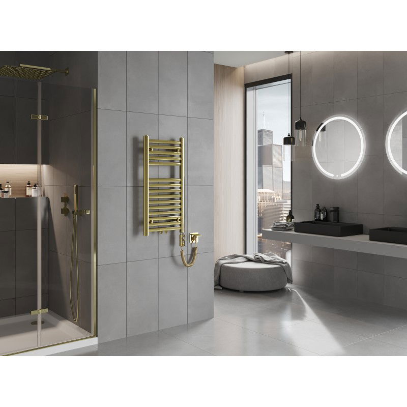 Mexen Hades elektrický radiátor 800 x 400 mm, 300 W, zlatý - W104-0800-400-2300-50