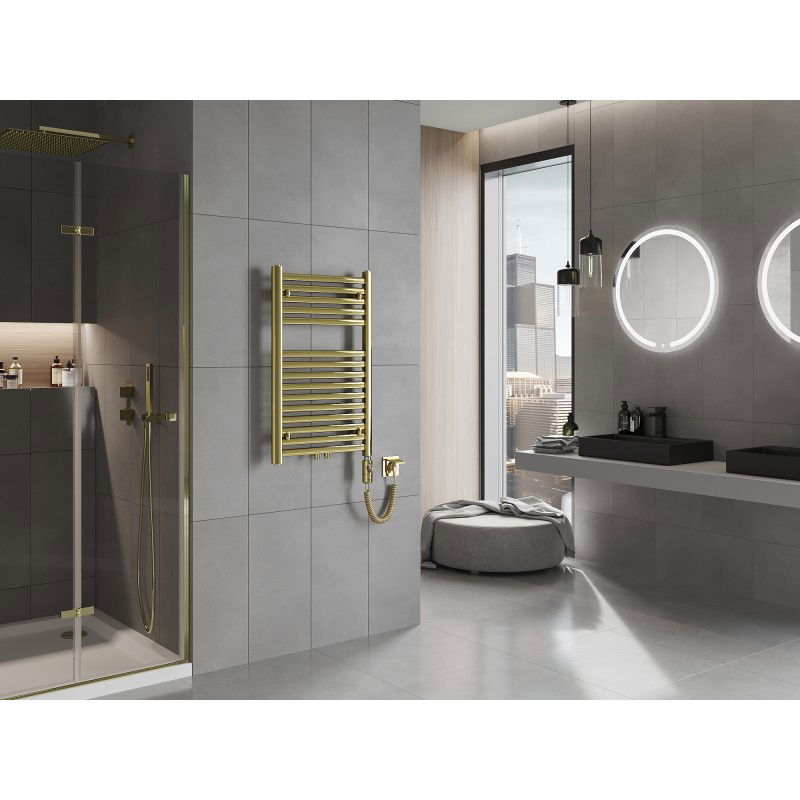 Mexen Hades elektrický radiátor 800 x 500 mm, 300 W, zlatý - W104-0800-500-2300-50