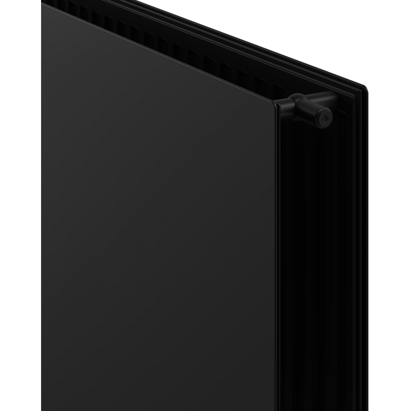 Mexen CHF20 Hygiene Flat doskový radiátor 400 x 1400 mm, bočné pripojenie, 1007 W, čierna - W420HF-040-140-70