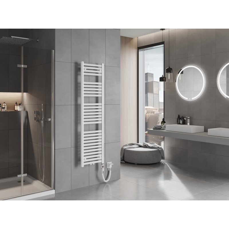 Mexen Hades elektrický radiátor 1500 x 400 mm, 600 W, biela - W104-1500-400-2600-20