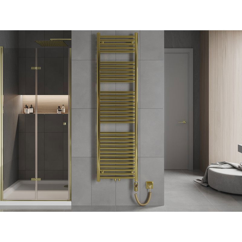 Mexen Hades elektrický radiátor 1800 x 500 mm, 900 W, zlatý - W104-1800-500-2900-50
