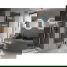 Mexen Hades elektrický radiátor 1800 x 500 mm, 900 W, čierny - W104-1800-500-2900-70