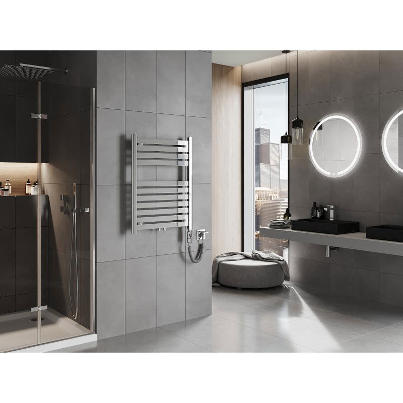 Mexen Uran elektrický radiátor 800 x 600 mm, 300 W, chróm - W105-0800-600-2300-01