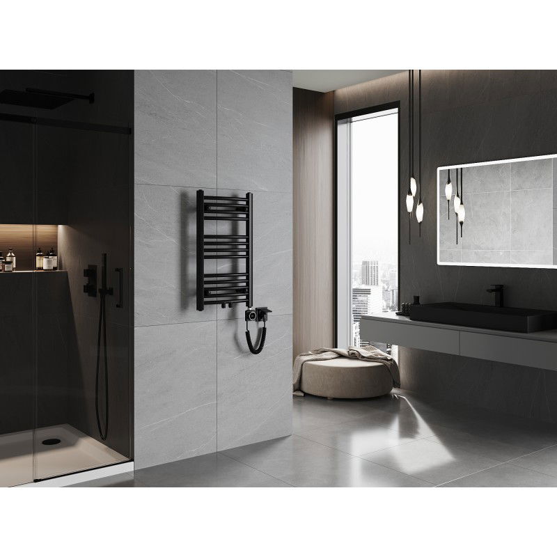 Mexen Ares elektrický radiátor 700 x 400 mm, 300 W, čierny - W102-0700-400-6300-70