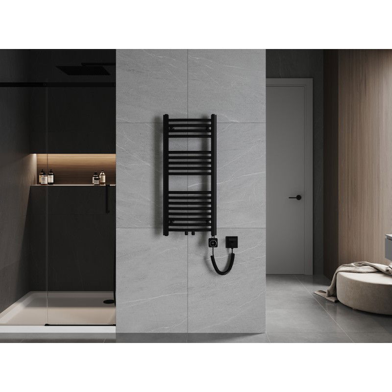 Mexen Ares elektrický radiátor 900 x 400 mm, 300 W, čierny - W102-0900-400-6300-70