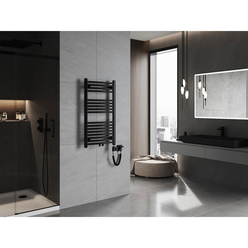 Mexen Ares elektrický radiátor 900 x 500 mm, 400 W, čierny - W102-0900-500-6400-70