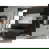 Mexen Ares elektrický radiátor 900 x 600 mm, 400 W, čierny - W102-0900-600-6400-70