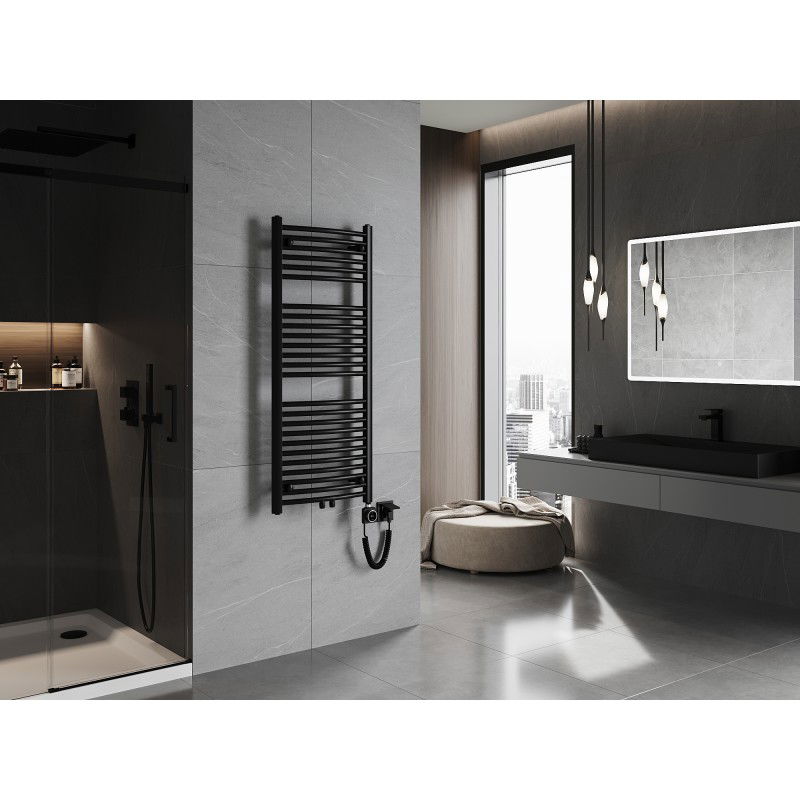 Mexen Ares elektrický radiátor 1200 x 500 mm, 500 W, čierny - W102-1200-500-6500-70