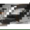Mexen Ares elektrický radiátor 1200 x 500 mm, 500 W, čierny - W102-1200-500-6500-70
