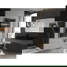 Mexen Ares elektrický radiátor 1200 x 600 mm, 600 W, čierny - W102-1200-600-6600-70