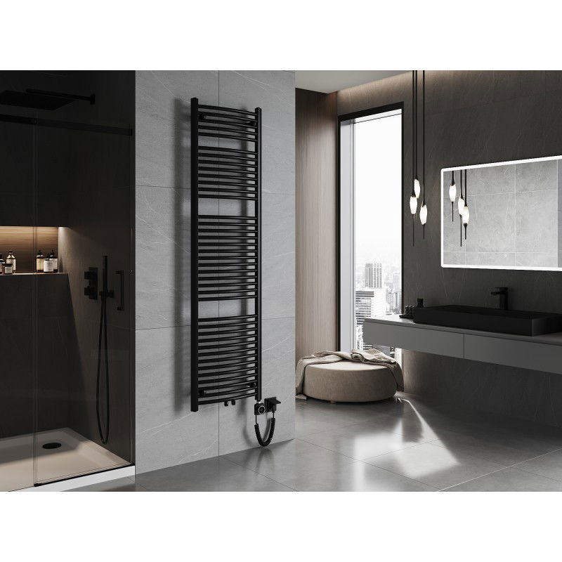 Mexen Ares elektrický radiátor 1800 x 500 mm, 900 W, čierny - W102-1800-500-6900-70
