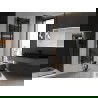 Mexen Ares elektrický radiátor 1800 x 500 mm, 900 W, čierny - W102-1800-500-6900-70