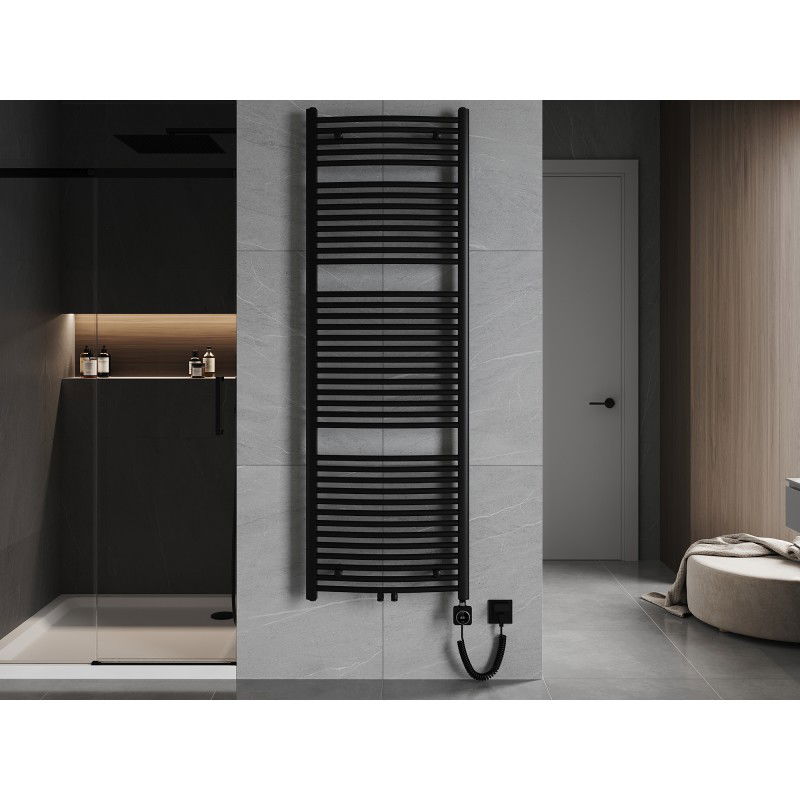 Mexen Ares elektrický radiátor 1800 x 600 mm, 1200 W, čierny - W102-1800-600-6120-70