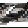 Mexen Ares elektrický radiátor 1800 x 600 mm, 1200 W, čierny - W102-1800-600-6120-70
