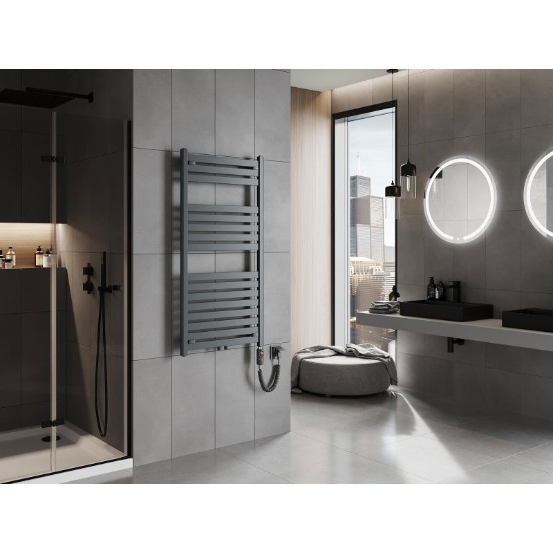 Mexen Uran elektrický radiátor 1200 x 600 mm, 600 W, antracit - W105-1200-600-2600-66