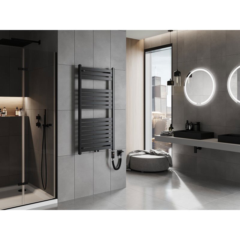 Mexen Uran elektrický radiátor 1200 x 600 mm, 600 W, čierny - W105-1200-600-2600-70