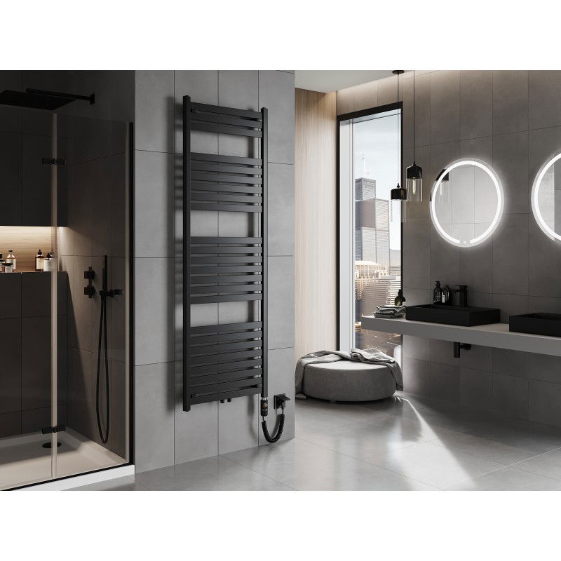 Mexen Uran elektrický radiátor 1800 x 600 mm, 900 W, čierny - W105-1800-600-2900-70