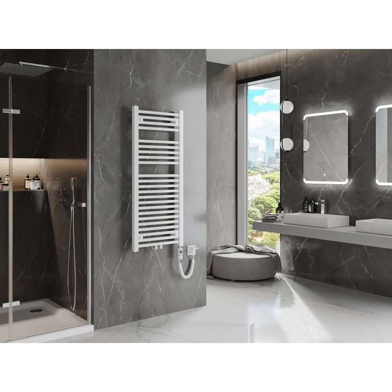 Mexen Pluton elektrický radiátor 1200 x 500 mm, 600 W, biely - W106-1200-500-2600-20