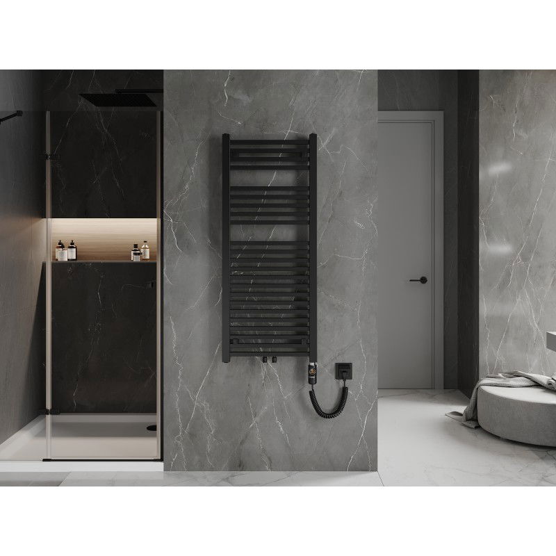 Mexen Pluton elektrický radiátor 1200 x 500 mm, 600 W, čierny - W106-1200-500-2600-70