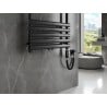 Mexen Jowisz elektrický radiátor 1200 x 600 mm, 600 W, čierny - W107-1200-600-2600-70