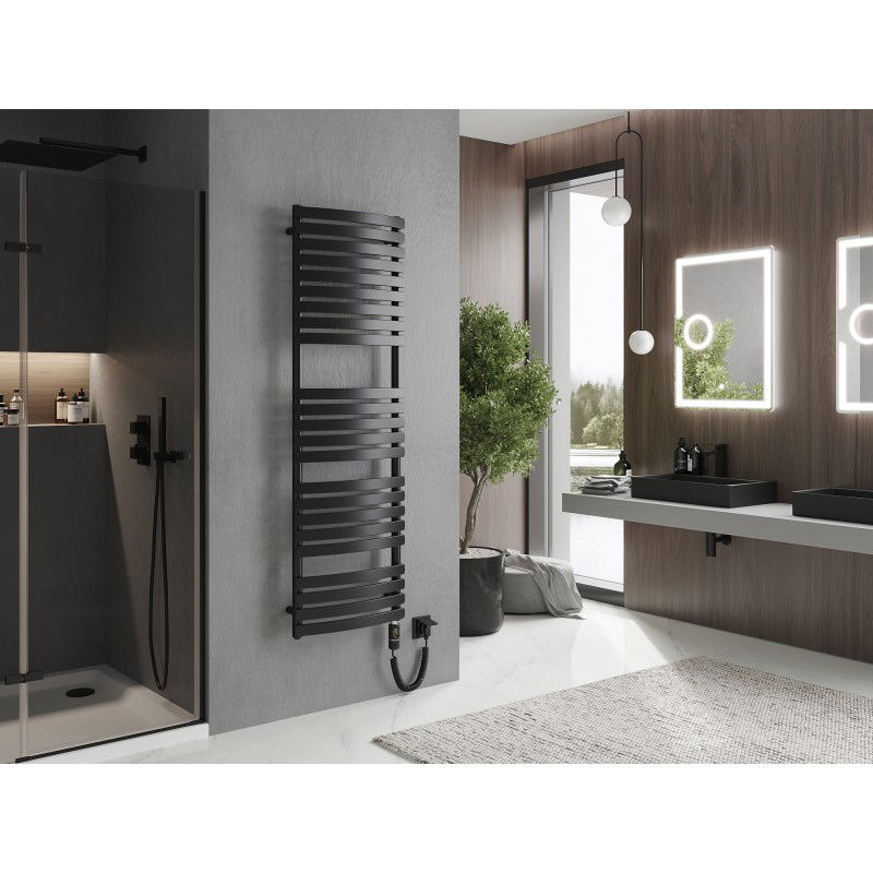 Mexen Bachus elektrický radiátor 1600 x 500 mm, 900 W, čierny - W109-1600-500-2900-70